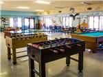 Pool table in game room at THOUSAND TRAILS VERDE VALLEY - thumbnail