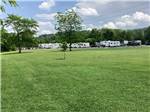 A grassy area near the RV sites at WILLS CREEK RV PARK - thumbnail