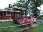 The large campground sign at CHESAPEAKE CAMPGROUND - thumbnail