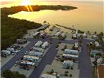 Amazing aerial view over resort at GRASSY KEY RV PARK AND RESORT - thumbnail