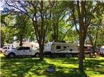 A row of shady RV sites at BETTS CAMPGROUND - thumbnail