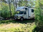 A motorhome in a private RV site at SHADY KNOLL CAMPGROUND - thumbnail