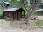 A rustic log cabin available for rent at HTR DURANGO  - thumbnail