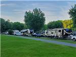 RVs parked at campground at TRAVELERS CAMPGROUND - thumbnail