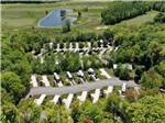 An aerial view of the campground at HTR DOOR COUNTY - thumbnail