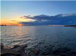 The calm waters at sunset at HTR DOOR COUNTY - thumbnail