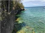 Cave Point bluffs nearby at HTR DOOR COUNTY - thumbnail