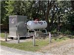 The propane filling station at ALL SEASONS RV PARK - thumbnail