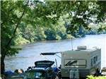 Camping by the river at HIDDEN ACRES FAMILY CAMPGROUND - thumbnail