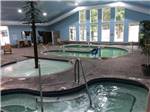 Indoor pool and spa at STONY POINT RESORT RV PARK & CAMPGROUND - thumbnail