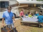 Family cookout at STONE MOUNTAIN PARK CAMPGROUND - thumbnail