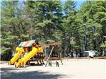 Playground with swing set at PINE ACRES RESORT - thumbnail