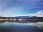 Looking at the lake from lakeside at CACHUMA LAKE CAMPGROUND - thumbnail