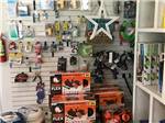 Campground store with RV supplies and decor at DALLAS NE CAMPGROUND - thumbnail