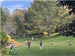 People playing on the field at COOPERSTOWN SHADOW BROOK CAMPGROUND - thumbnail