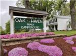 The front entrance sign at OAK HAVEN FAMILY CAMPGROUND - thumbnail
