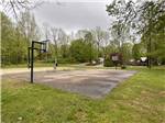 The basketball courts at OAK HAVEN FAMILY CAMPGROUND - thumbnail
