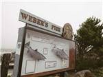 Entrance sign to Weber's Pier at BANDON RV PARK - thumbnail