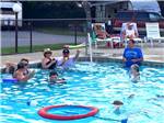 People swimming in the pool at TWO RIVERS CAMPGROUND - thumbnail