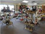 Interior view of gift shop at TWO RIVERS CAMPGROUND - thumbnail