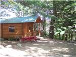 One of the camping cabins at MEADOWBROOK CAMPING AREA - thumbnail