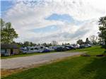 RVs and trailers at campground at SPRING GULCH RESORT CAMPGROUND - thumbnail