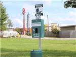 The dog waste station at CROSSROADS TRAVEL PARK - thumbnail