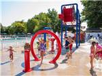 Kids playing at the waterpark at OCEAN VIEW RESORT CAMPGROUND - thumbnail