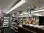 Inside of the general store at LANSING COTTONWOOD CAMPGROUND - thumbnail
