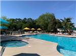 The hot tub and swimming pool at FAYETTEVILLE RV RESORT & COTTAGES - thumbnail