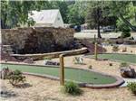 The miniature golf course at FAYETTEVILLE RV RESORT & COTTAGES - thumbnail