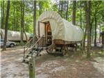 One of the conestoga wagons rentals at SUN OUTDOORS FRONTIER TOWN - thumbnail