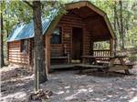 Close-up of private cabin at FORT SMITH-ALMA RV PARK - thumbnail