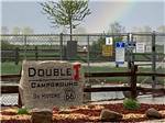 The front entrance sign at DOUBLE J CAMPGROUND - thumbnail
