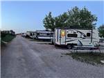 A row of gravel RV sites at MOUNTAIN VIEW RV PARK & CAMPGROUND - thumbnail