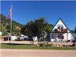 The flag pole next to the main building at MOUNTAIN VIEW RV PARK & CAMPGROUND - thumbnail