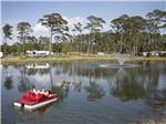 Two young girls in a paddle boat at SUN OUTDOORS CAPE CHARLES - thumbnail