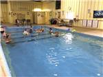 People exercising in the indoor pool at ALAMO REC-VEH PARK/MHP - thumbnail