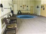 The round indoor hot tub at ALAMO REC-VEH PARK/MHP - thumbnail