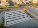 An aerial view of the shuffleboard courts at CARAVAN OASIS RV RESORT - thumbnail