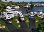 RV sites with a yacht docked at YACHT HAVEN PARK & MARINA - thumbnail