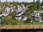 A view from the water of the RV sites at YACHT HAVEN PARK & MARINA - thumbnail