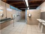 Inside of the clean restrooms at WOODSIDE LAKE PARK - thumbnail