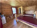 Inside of one of the rental cabins at BADDECK CABOT TRAIL CAMPGROUND - thumbnail