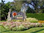 Sign leading into RV park at AVALON CAMPGROUND - thumbnail