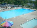 View of swimming pool and kiddie pool at ROUND TOP CAMPGROUND - thumbnail