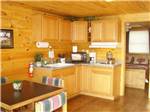 Interior view of a cabin at ROUND TOP CAMPGROUND - thumbnail