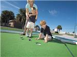 Miniature golf course at JEKYLL ISLAND CAMPGROUND - thumbnail