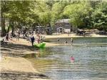 People playing in the water at CAPE COD'S MAPLE PARK CAMPGROUND & RV PARK - thumbnail
