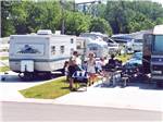 Trailers and RVs camping at SUNDERMEIER RV PARK - thumbnail
